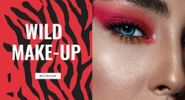 Wildes Make-Up - Responsives Website-Design