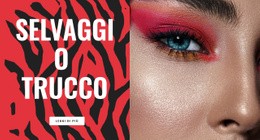 Trucco Selvaggio - Tema Della Pagina