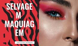 Maquiagem Selvagem - Página Inicial