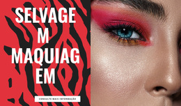 Maquiagem Selvagem - Tema WordPress Responsivo