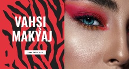 Vahşi Makyaj Için Sayfa HTML'Si