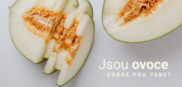 Ovoce Pro Vás Dobré Šablona