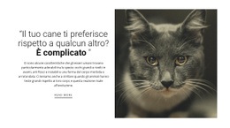 Il Mockup Del Sito Web Più Creativo Per Storie Di Animali Domestici