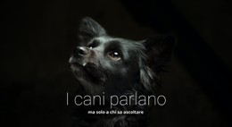 Modello Di Griglia CSS Per Colonna Per I Cani Parlano
