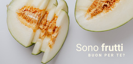 La Frutta Fa Bene - Tema WordPress Professionale Personalizzabile