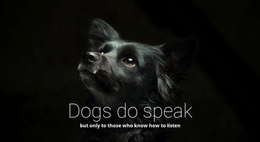 Dogs Do Speak Website Editor Free