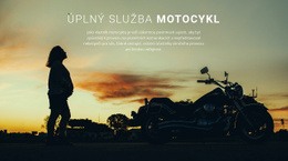 Kompletní Servis Motocyklů – Šablona Moderního Webu