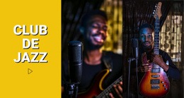 Club De Jazz - Diseño De Sitios Web Profesionales