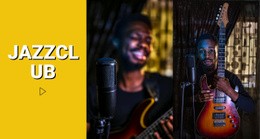 Jazzclub - Professioneel Websiteontwerp