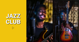 Most Creative Website Builder For Jazz Club