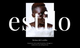 Estilo Reina: Maqueta De Sitio Web Para Cualquier Dispositivo