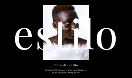 Estilo Reina Plantilla CSS Adaptable