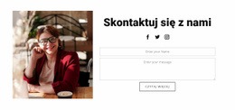 Kontakt Ze Studiem Biznesowym - Inspiracja Makietą Strony Internetowej