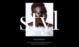 Styl Królowej Szablon