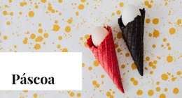 Tempo Da Páscoa - Modelo HTML5 Criativo Multiuso