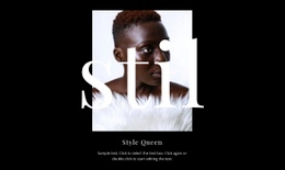 Mode & Skönhet HTML-mallar