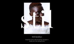 Kraliçe Tarzı Duyarlı CSS Şablonu