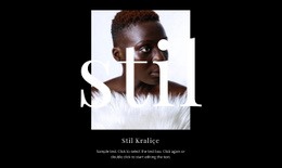 Kraliçe Tarzı Şablon