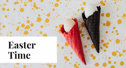 Easter Time - Web Design