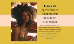 Coloboración Multimedia: Plantilla HTML5 Sencilla