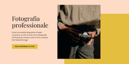 Fotografia Professionale Modello CSS Premium