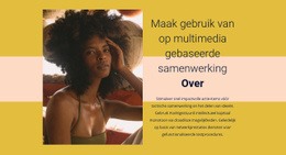 Multimedia-Samenwerking - HTML-Sjabloon Downloaden