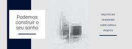 Podemos Construir O Seu Sonho – Design Responsivo