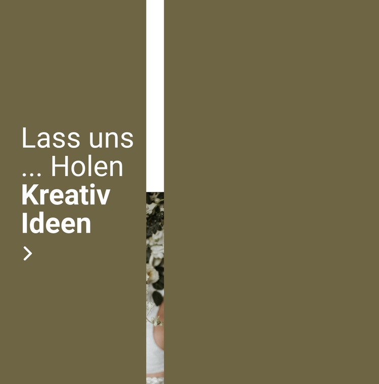 Kreative Ideen CSS-Vorlage