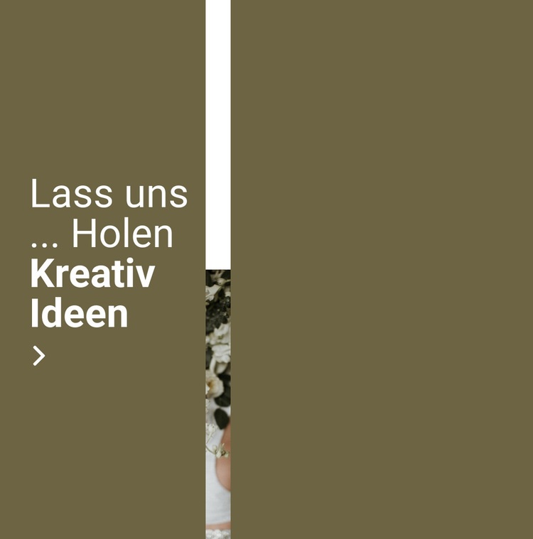 Kreative Ideen Vorlage