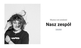 Musisz Znać Nasz Zespół - Niesamowity Motyw WordPress