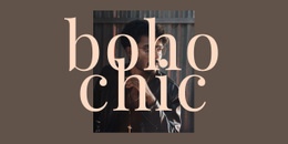 Boho Chic - Bästa Webbdesign