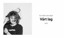 Du Behöver Känna Till Vårt Team - Professionellt Utformad