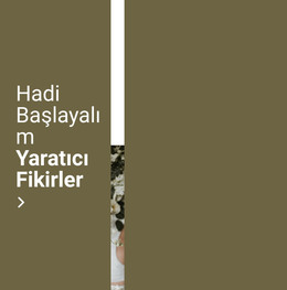 Yaratıcı Fikirler - HTML Açılış Sayfası