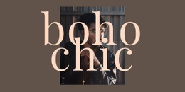 Boho Şık - HTML5 Şablonu