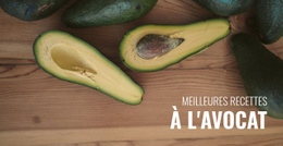 Meilleures Recettes : Modèle D'Une Page Pour N'Importe Quel Appareil