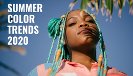 Color Trends - Simple Webpage Design