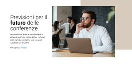 Progettazione Web Gratuita Per Previsioni Per Il Futuro Delle Conferenze