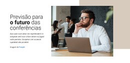 Web Design Gratuito Para Previsão Para O Futuro Das Conferências