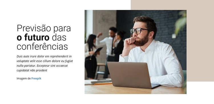 Previsão para o futuro das conferências Design do site