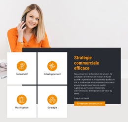 Stratégie Commerciale Efficace - HTML Generator