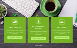 Menu CSS Dla Usługi Firmy