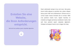 Webseitenersteller – Einfache HTML5-Vorlage