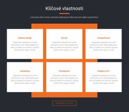 Důležité Vlastnosti – Šablona Stránky HTML