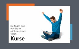 Entwicklungskurse – Responsive Einseitenvorlage