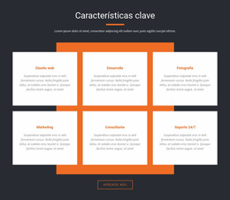 Caracteristicas Importantes - Plantilla Joomla Profesional Personalizable