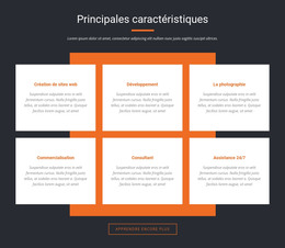 Caractéristiques Importantes - Modèle De Commerce Électronique