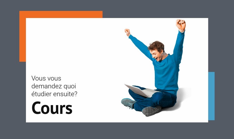 Cours de développement Modèle HTML5