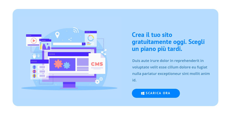 Successo e ascesa Modello HTML