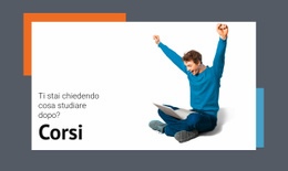 Corsi Di Sviluppo - Modello HTML5 A Pagina Singola