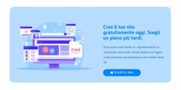 Sezioni Della Home Page Per Successo E Ascesa